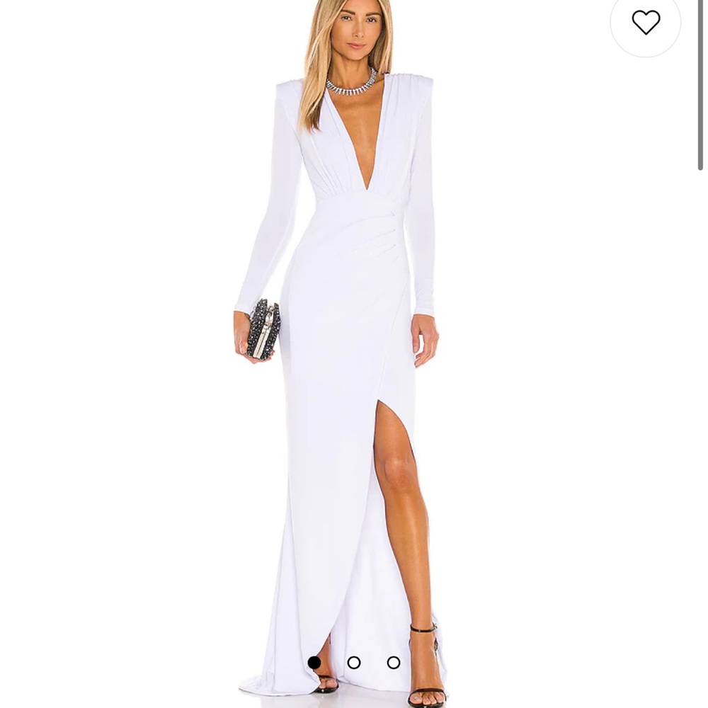 White gown